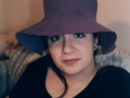 Anna 19yrs old in with Terry\'s wedding hat