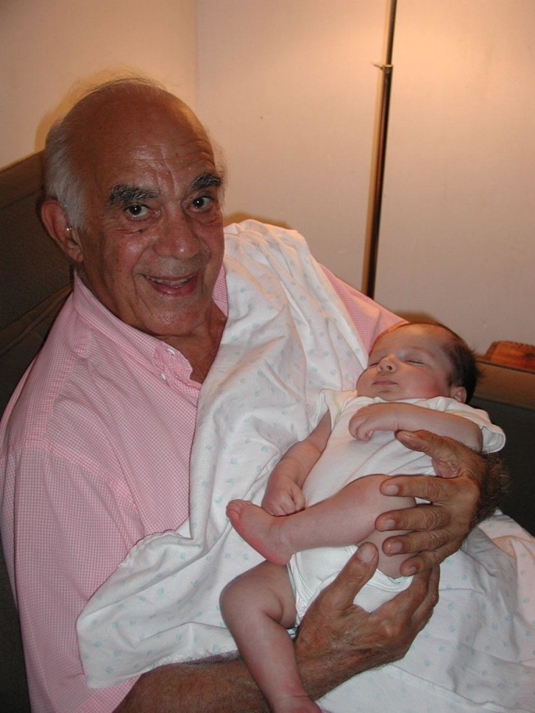 Farid with baby Henry