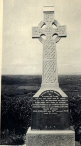The family grave in Co. Cavan
