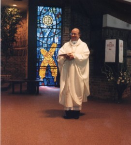 Fr. Joe McCann (Taken in St. Martha's Church, Kingwood, Texas.)