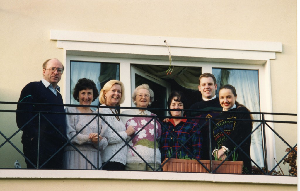 Joe McCann, Patsy McCann, Pat, Nora, Mary O'Rourke, Paul and Ann Gingell